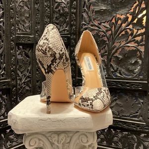 Steve Madden Snakeskin Heels